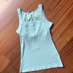 Women's Athleta Ribbed Built in Bra Tanktop